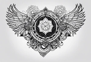 stop the mind and follow the soul tattoo idea