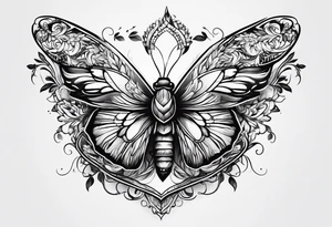 concept design, nature tattoo idea