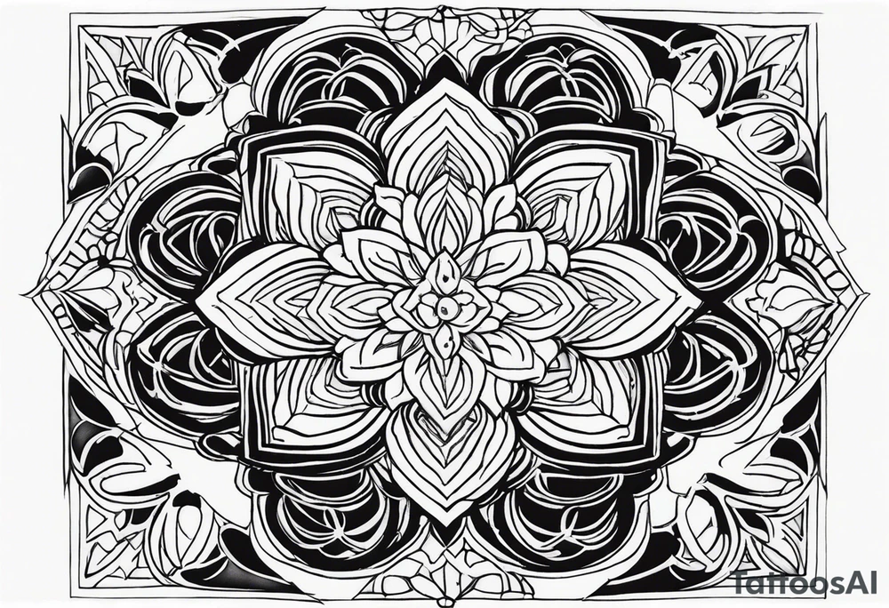 Pattern tattoo idea