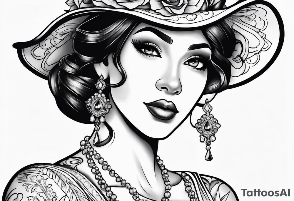 Princess and the frog tattoo idea