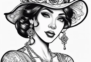 Princess and the frog tattoo idea