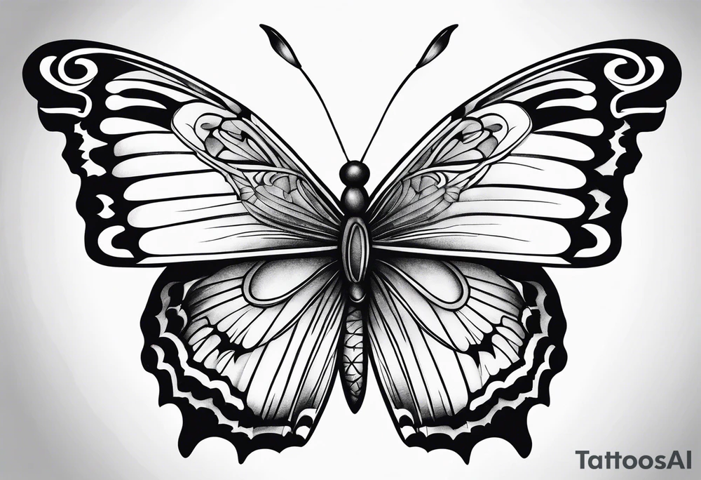 Butterfly tattoo idea