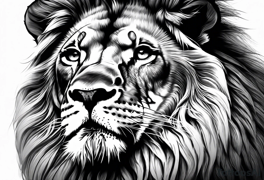 lion,love, design, tattoo idea