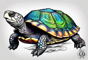 Grateful Dead turtle tattoo idea