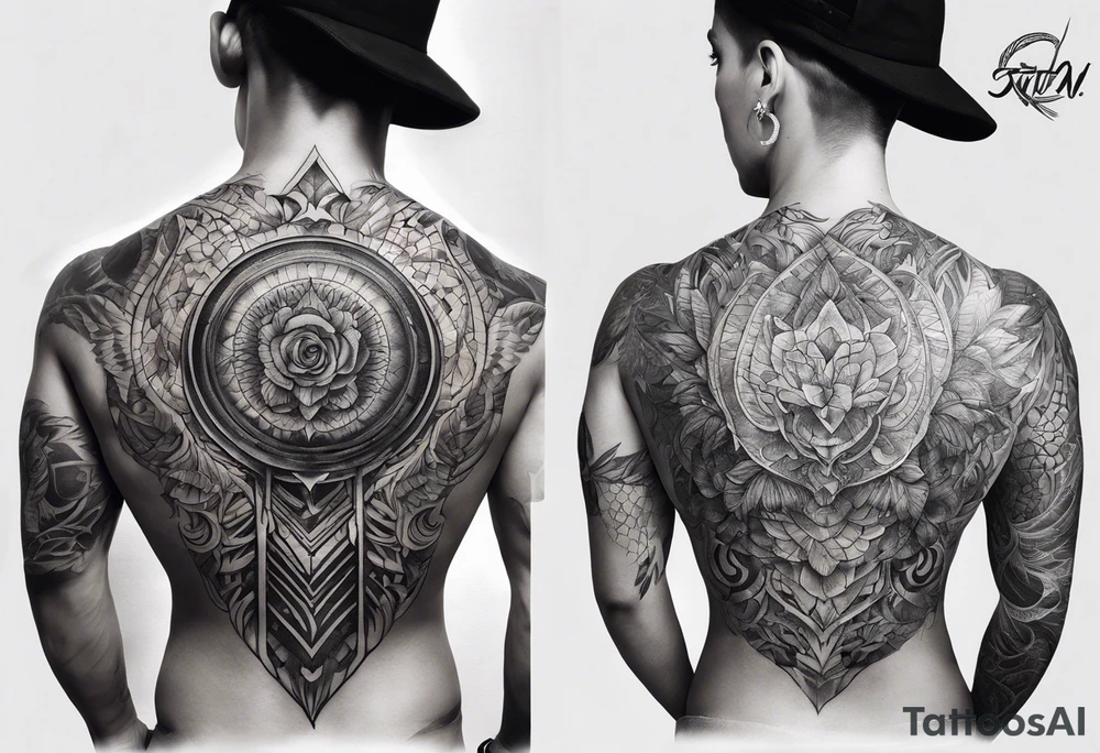 Spine tattoo tattoo idea