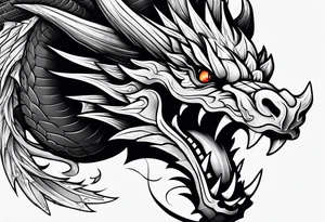 dragon tattoo idea