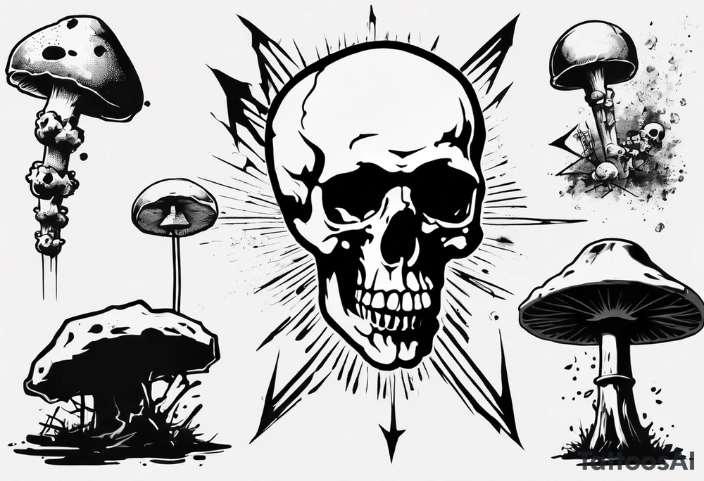 - Oppenheimer
- bomb
- abstract
- banksy
- skull/ skeleton
- mushroom cloud tattoo idea