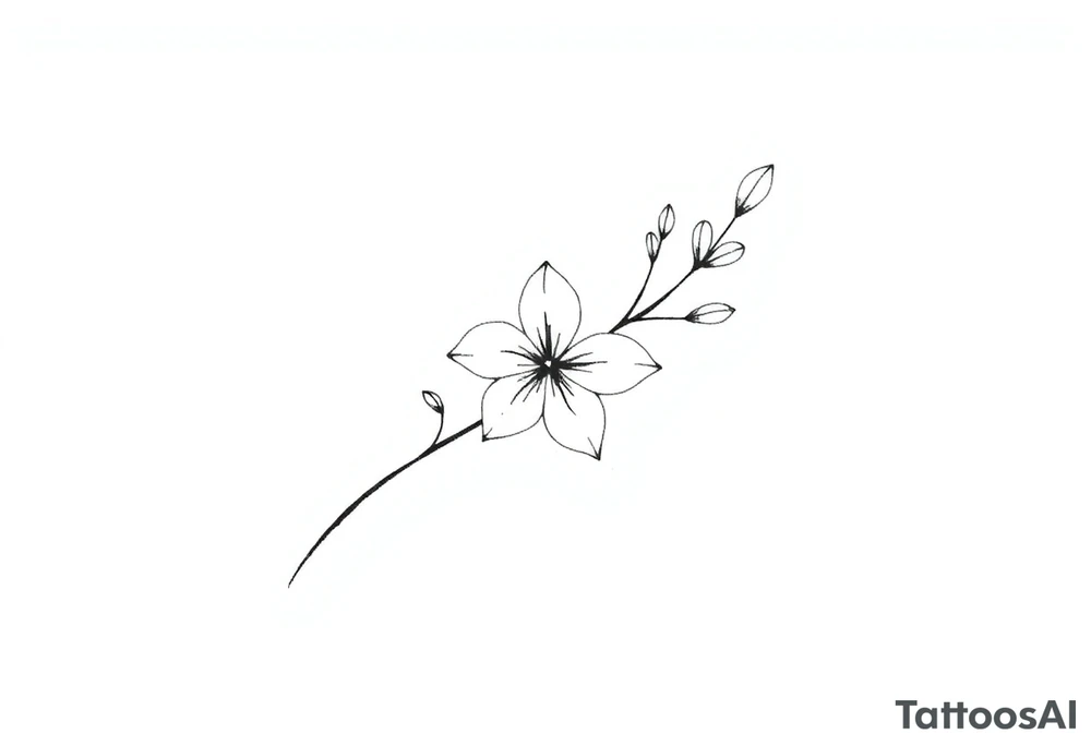 Le Chardon fleur. Nationale Écossaise tattoo idea