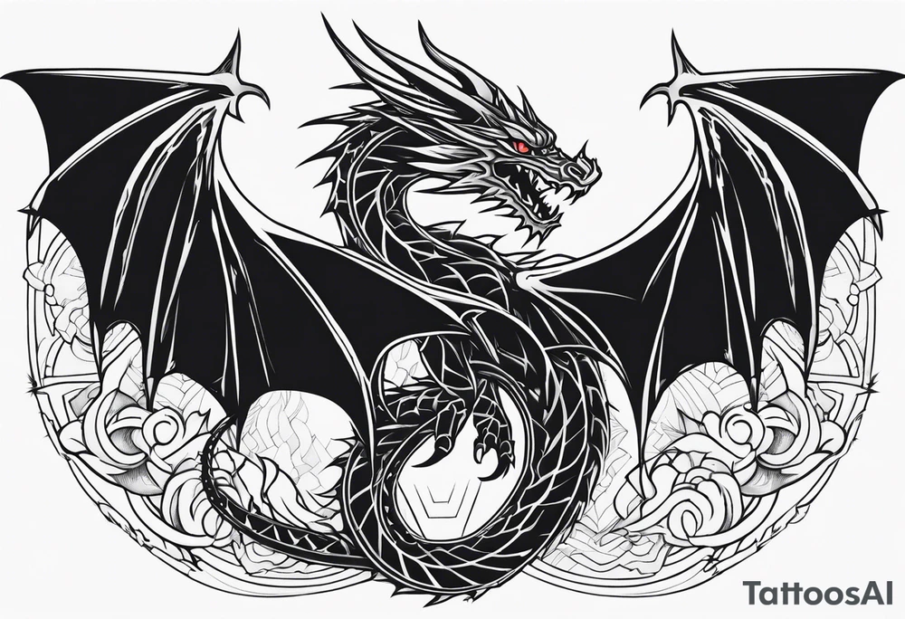 Slifer the sky dragon tattoo idea