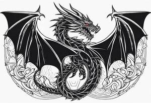 Slifer the sky dragon tattoo idea