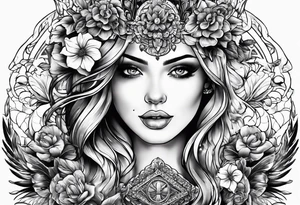 Memory of my best friend that died from drugs tattoo idea