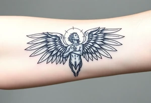 Archangel, seraphim, biblically accurate tattoo idea