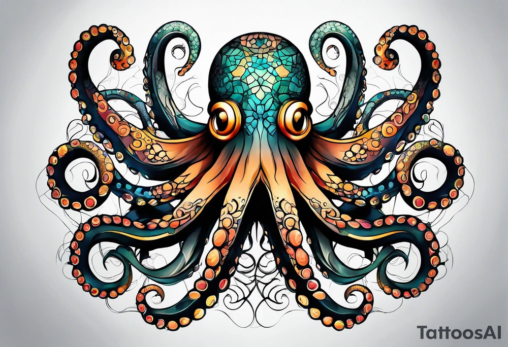 octopus tattoo idea