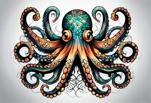 octopus tattoo idea