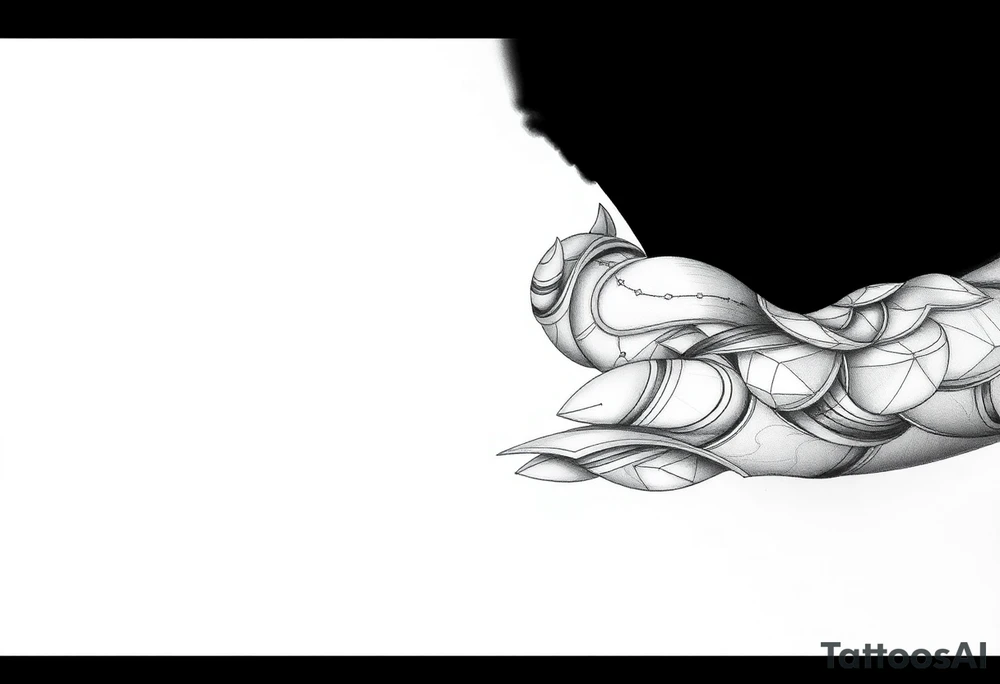 Self introspection tattoo idea