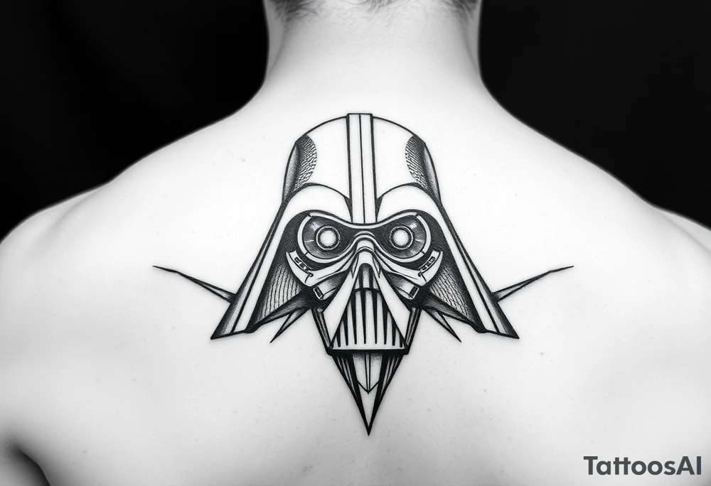 Star wars  minimalistik tattoo idea