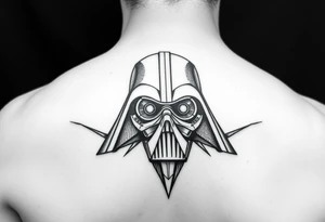 Star wars  minimalistik tattoo idea