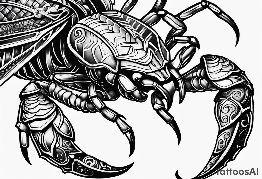 scorpio tattoo idea