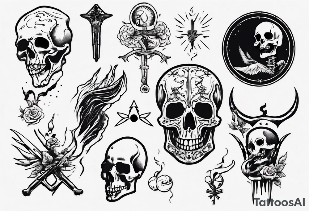 Death is Inevitable tattoo idea