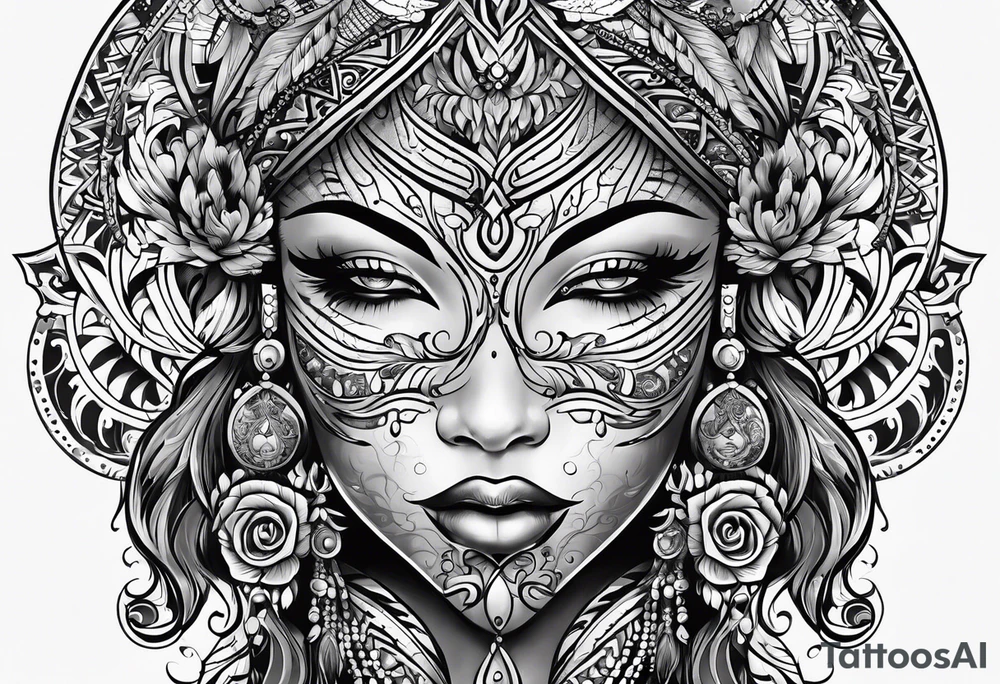 Família e Deus tattoo idea