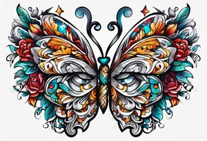 Two Puzzle pieces tattoo idea