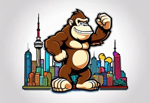 CN Tower; Donkey Kong tattoo idea