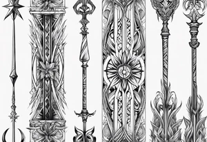 Spear of Longinus tattoo idea