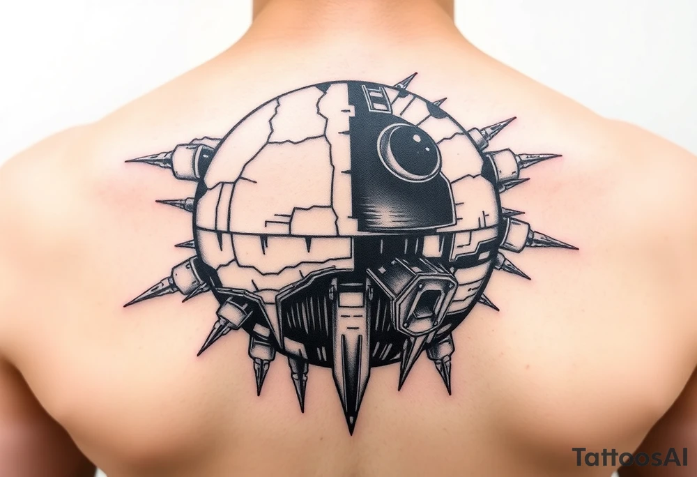 Death Star Trench tattoo idea