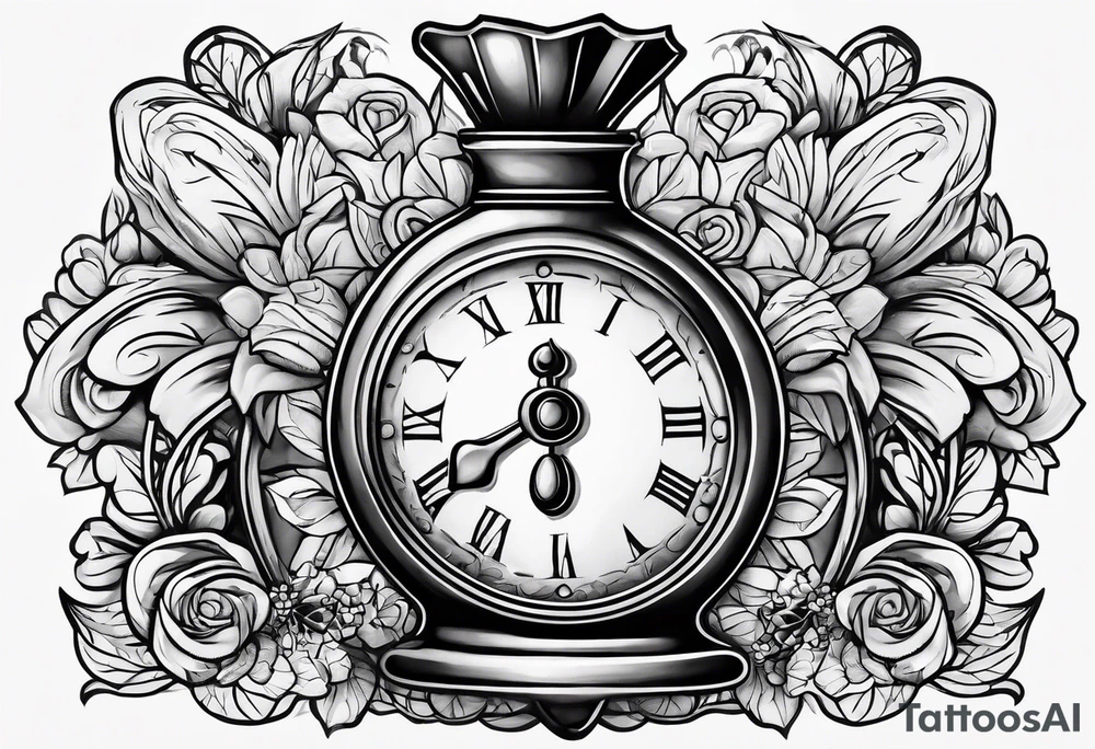 money bag tattoo idea