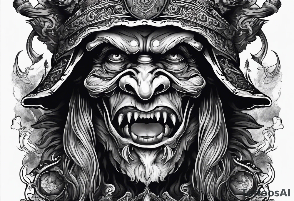 Baba yaga creepy tattoo idea