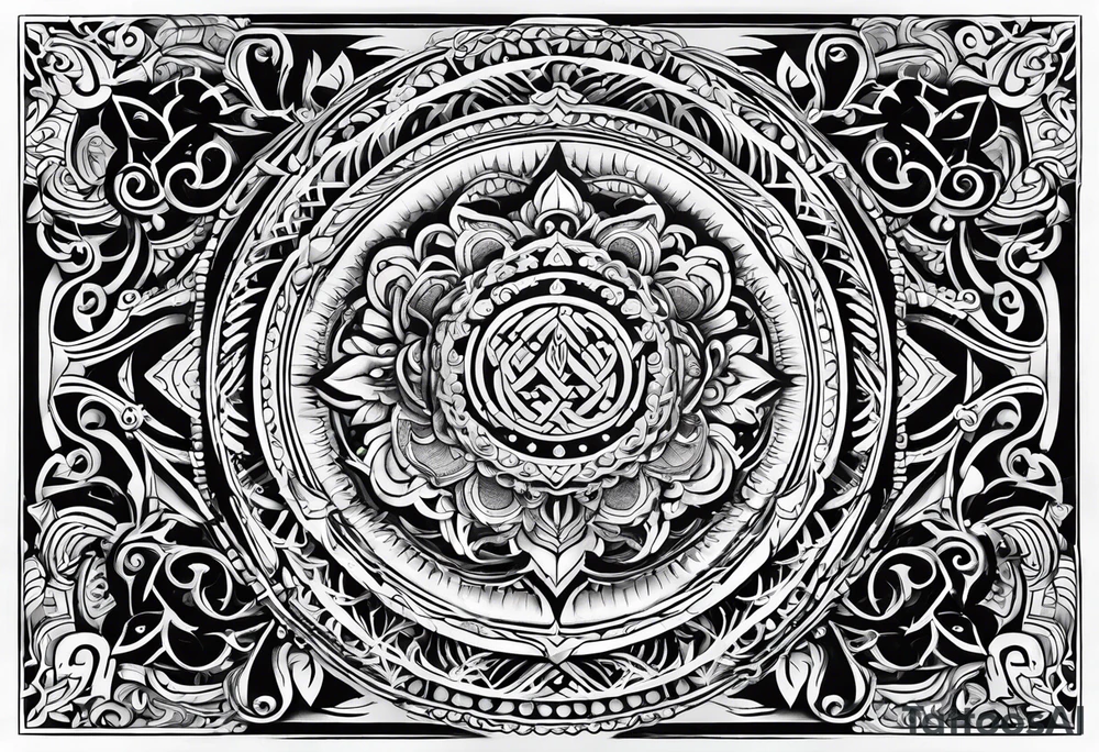 Sanskrit symbol for breathe tattoo idea