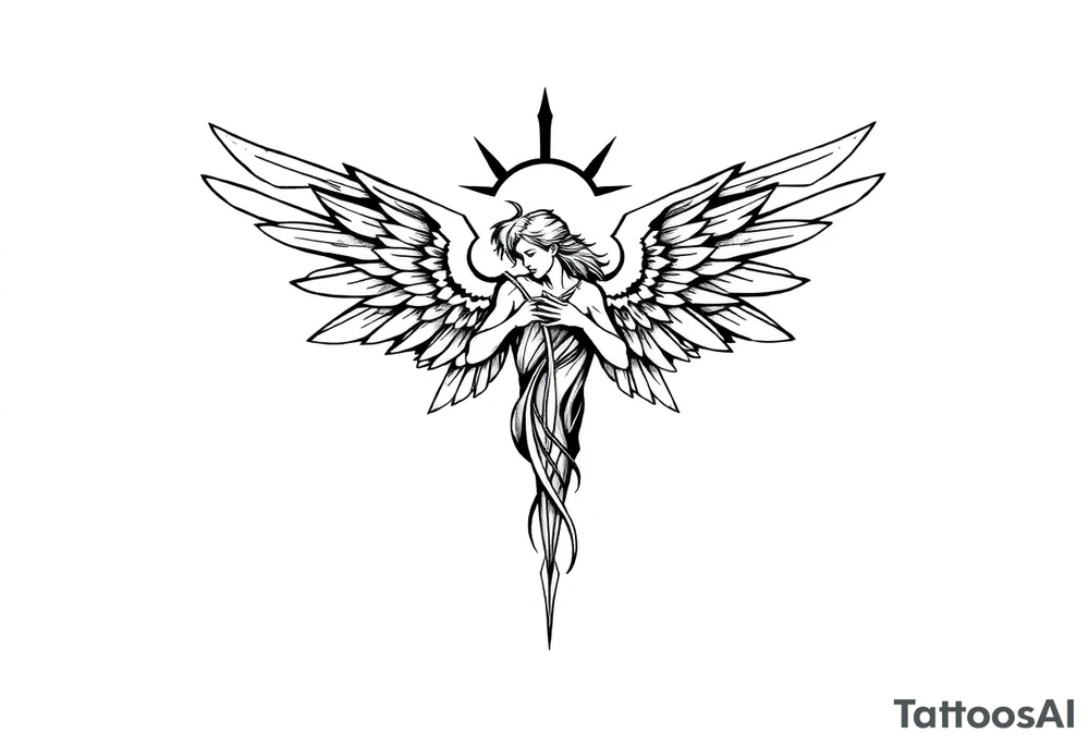 Holy Archangel, Biblical, Christian, Archangel Michael tattoo idea