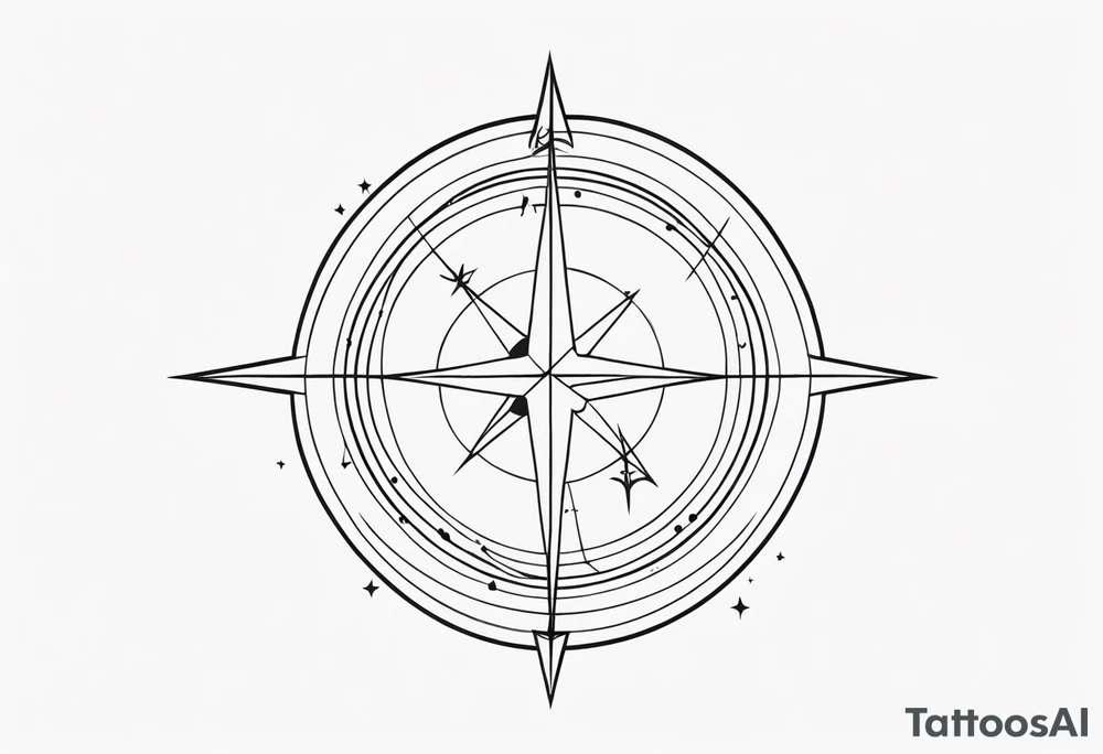 Flash Sagittarius tattoo idea