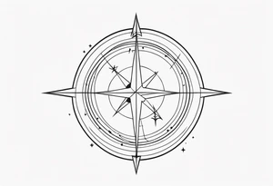 Flash Sagittarius tattoo idea