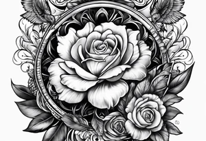 Texas history sleeve tattoo idea