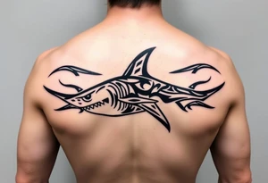 hammerhead shark tattoo idea
