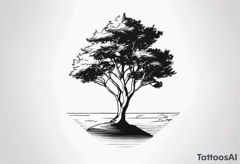 A TINNY TREE tattoo idea