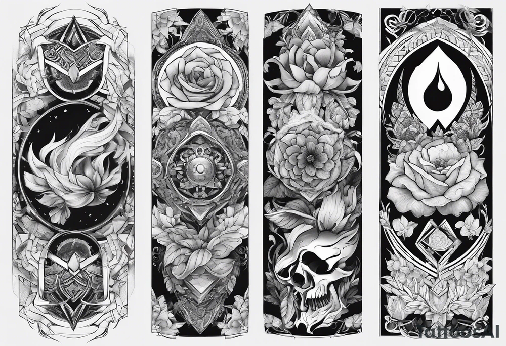Sleeve tattoo idea