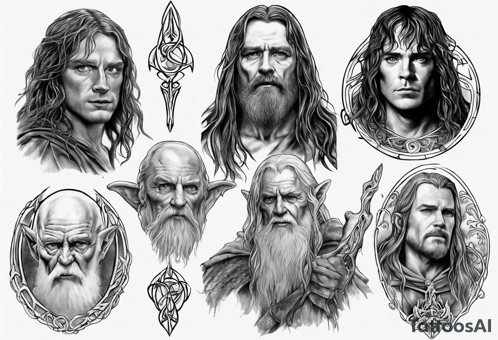 Lord of the rings, tattoo idea