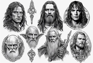 Lord of the rings, tattoo idea