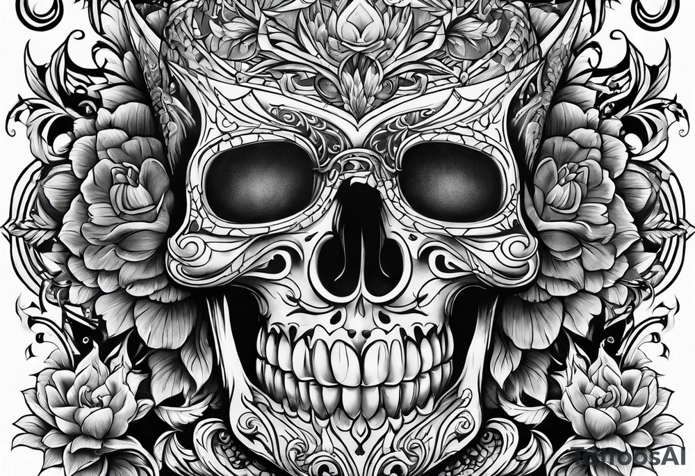 Pain healing tattoo idea