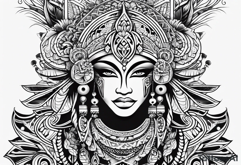 Polynesian tattoo idea