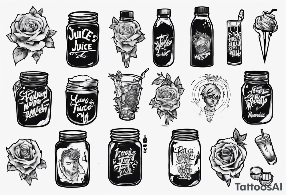 Juice wrld lyrics tattoo idea