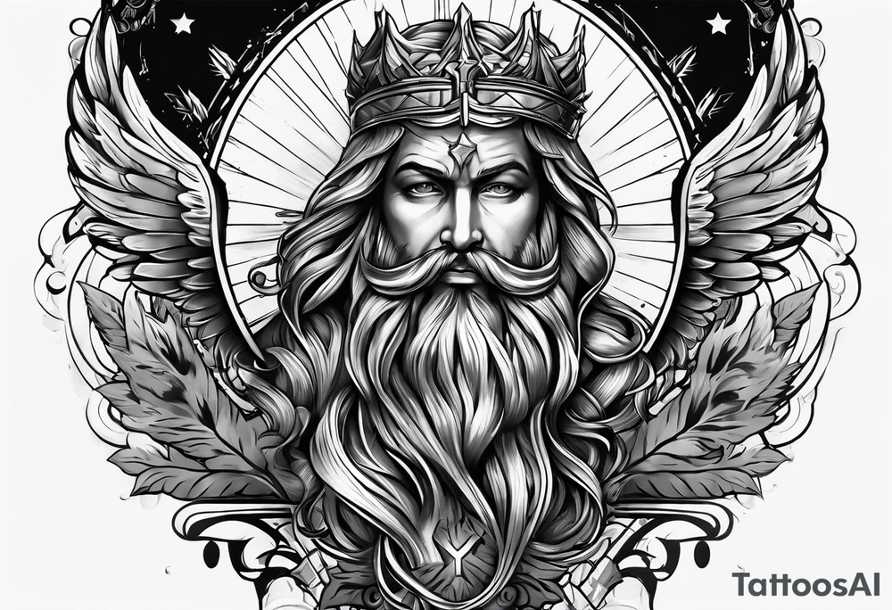 Justicia on forearm tattoo idea