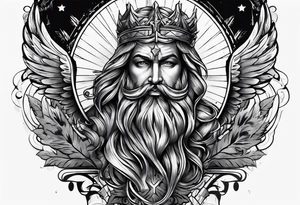 Justicia on forearm tattoo idea