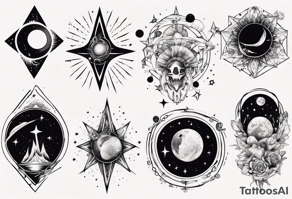 Universe tattoo idea
