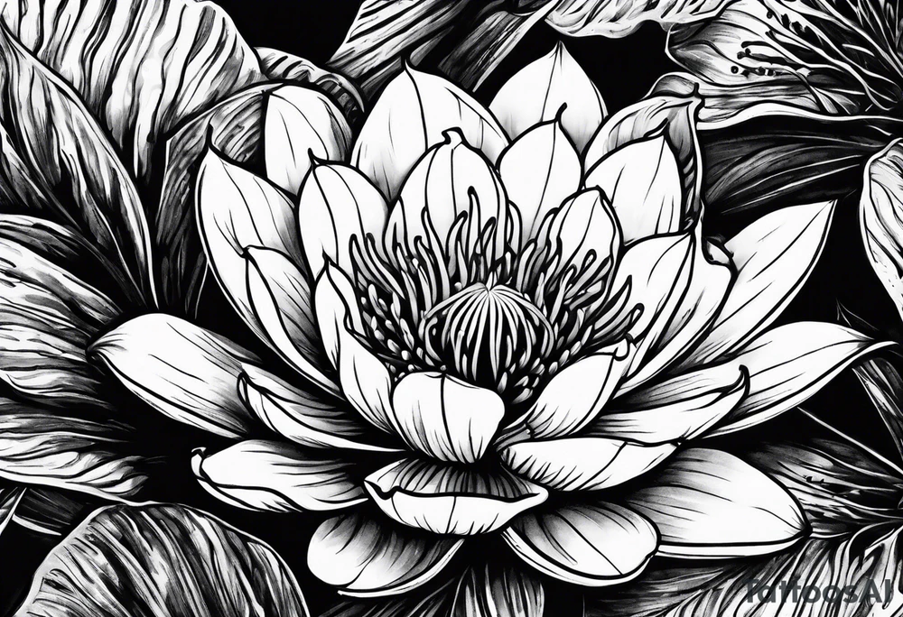 venus fly trap plant tattoo idea
