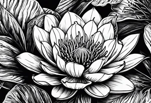 venus fly trap plant tattoo idea