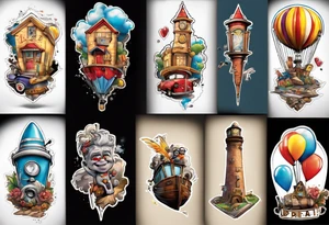 up! movie tattoo idea