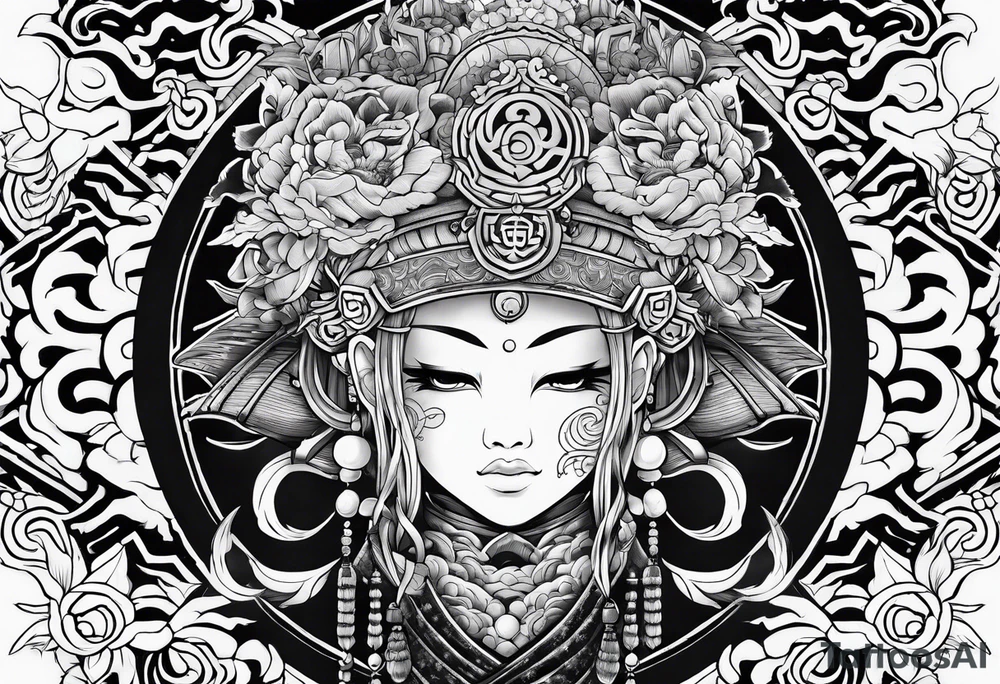 hokage and temple tattoo idea